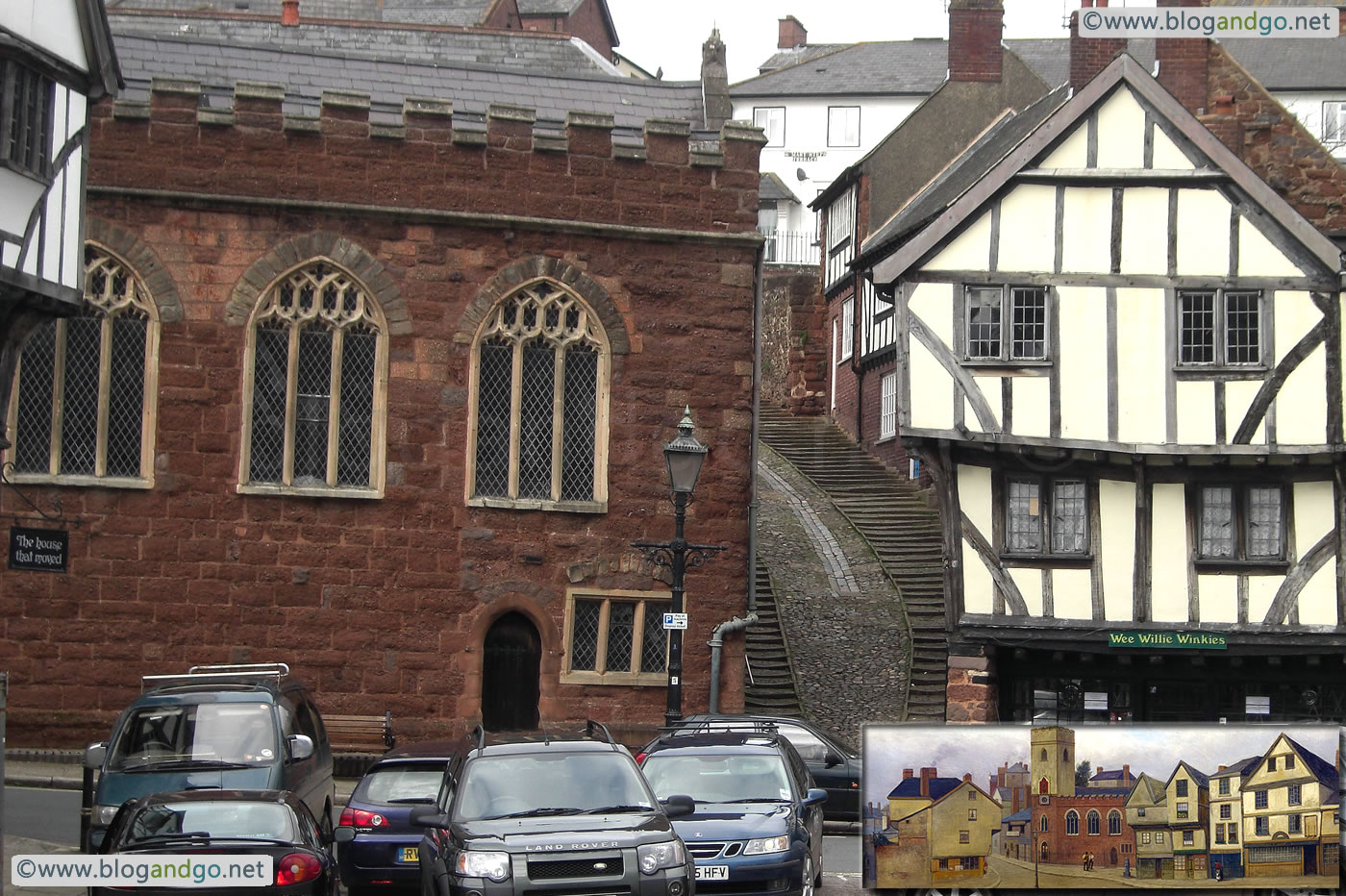 Exeter - The Church of St Mary Steps
